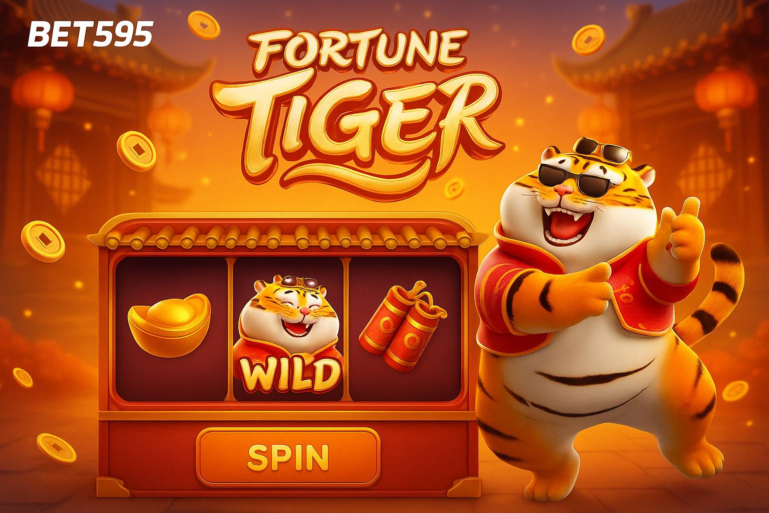 Fortune Tiger é um jogo imperdível no BET595 Casino