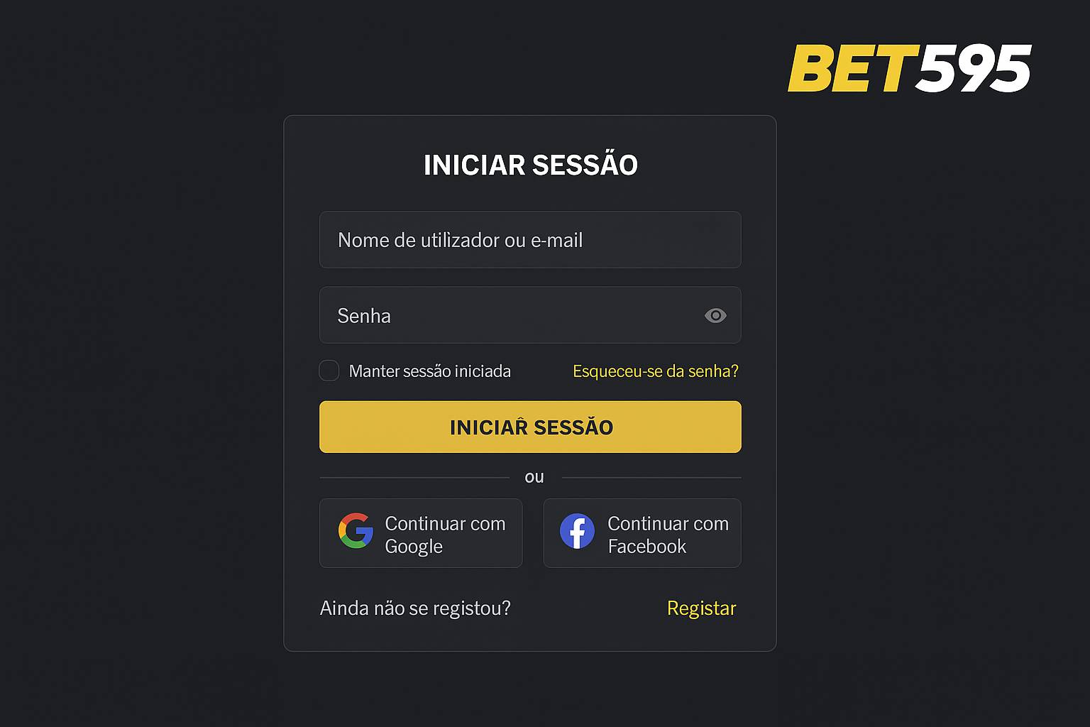 Não Perca tempo, o rRgistro na site BET595